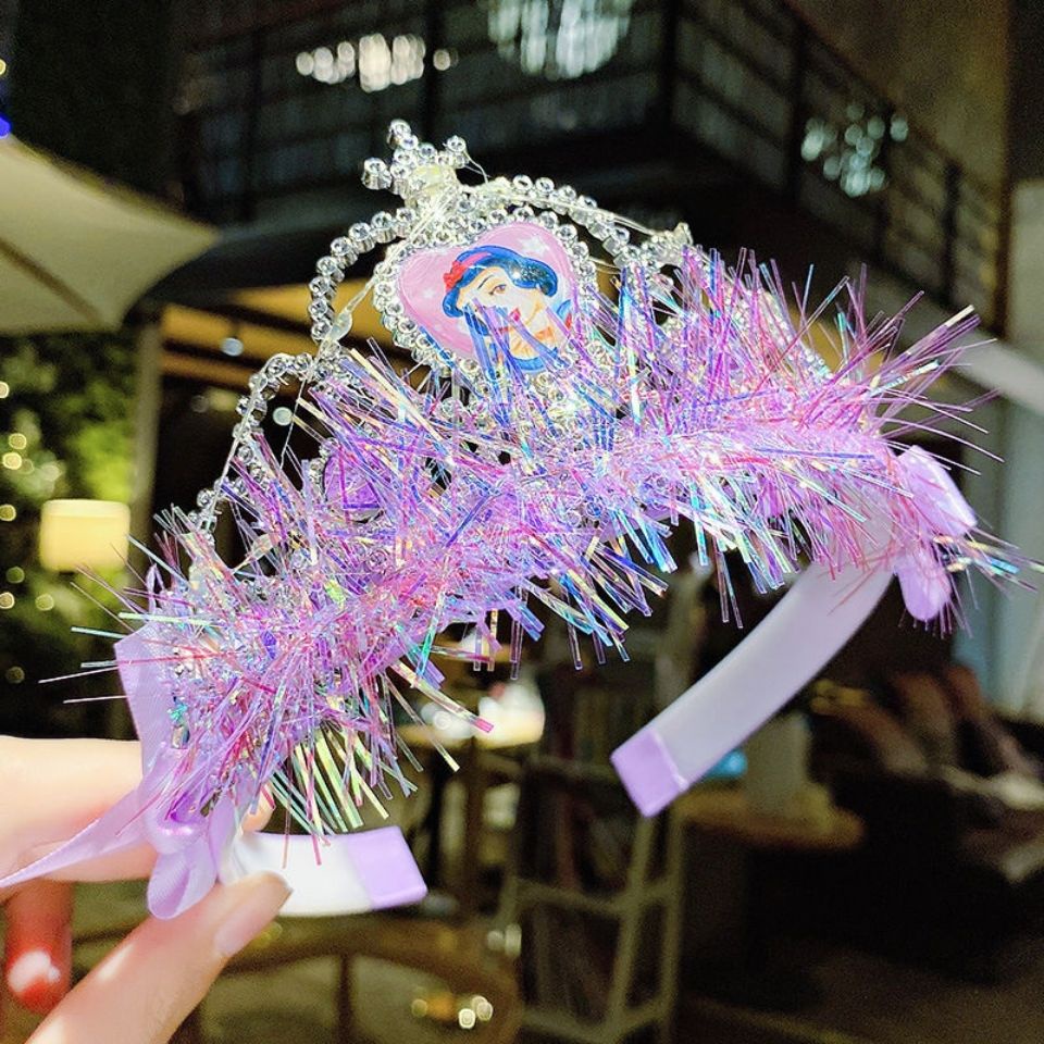 Vương Miện Công Chúa Aisha Dạ Quang Dễ Thương Cho Bé Gái