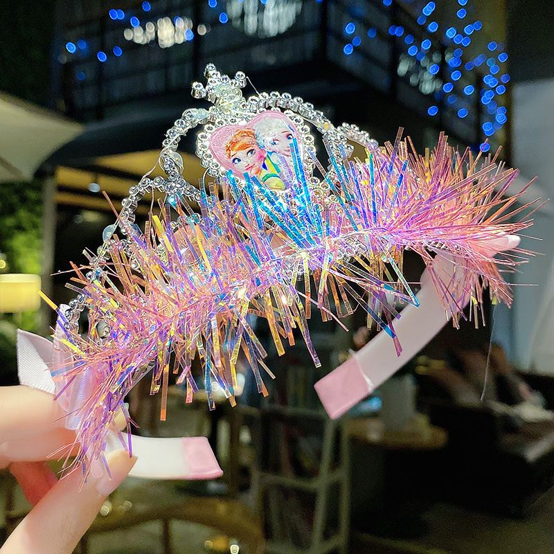 Vương Miện Công Chúa Aisha Dạ Quang Dễ Thương Cho Bé Gái