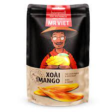 Xoài Sấy Dẻo, Dried Mango, Ripe & Sweet  - MR. VIET