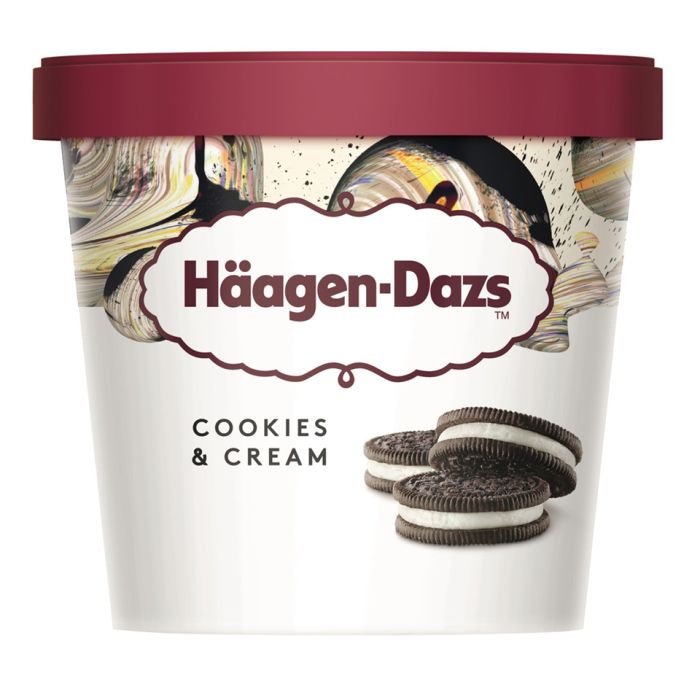 (COMBO 2 Hộp) Kem Cookie, Cookies & Cream Ice Cream (100ml) - HAAGEN-DAZS