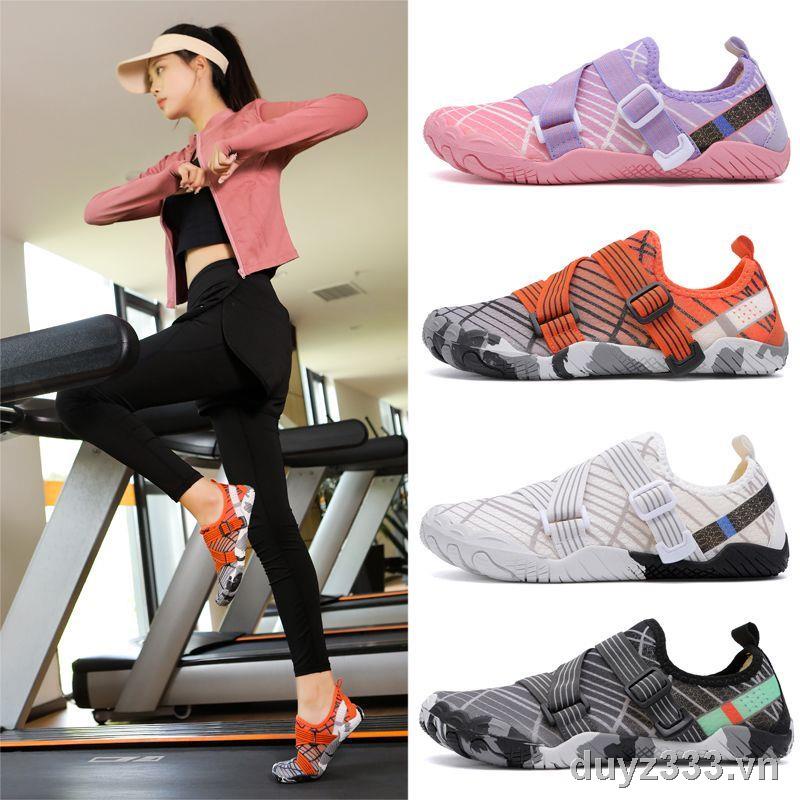 Giày Đi Trong Nhà Đế Mềm Giảm Tiếng Ồn Tập yoga Thể Dục Thể Thao Cho Nam Và Nữ Hình Vuông