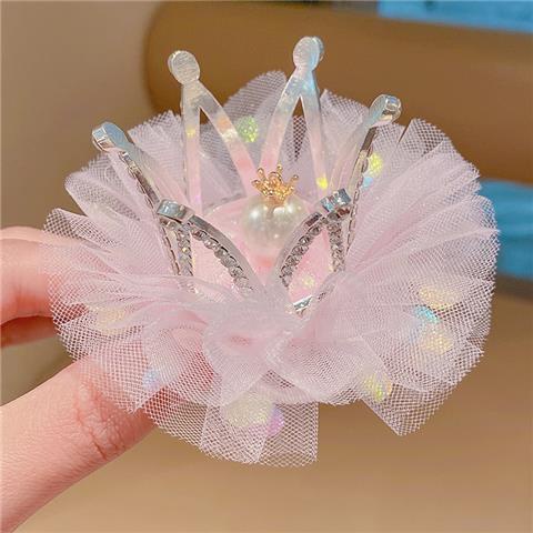Kẹp Tóc Hình Vương Miện Nhỏ Xinh Xắn Thời Trang Mùa Hè Cho Bé Gái