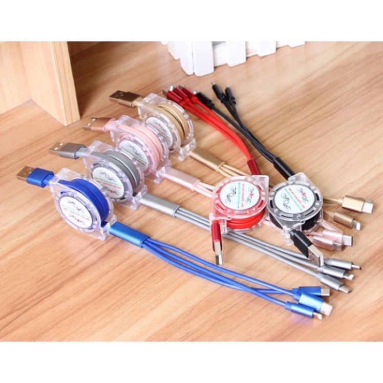 Dây Sạc 3 Đầu