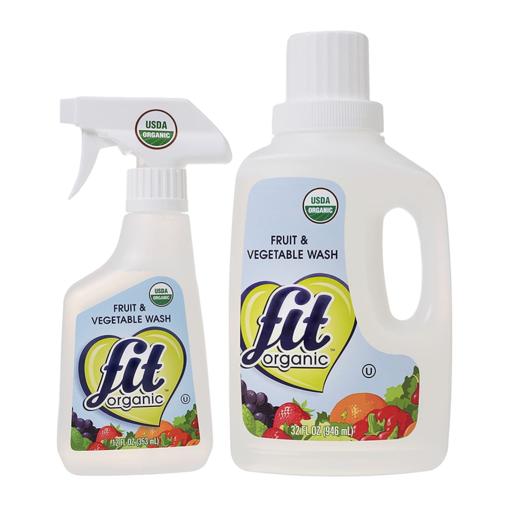 Nước Ngâm Rửa Rau Củ Quả Hữu Cơ, Fruit & Vegetable Wash, 32 fl oz (946ml)
