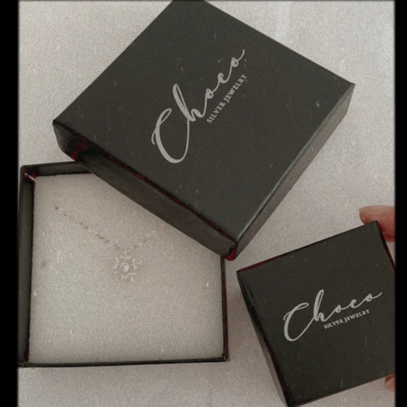 Dây chuyền bạc bướm 4 màu Choco Jewelry