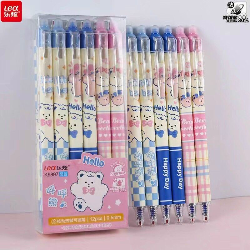 Bút gel bấm xoá được