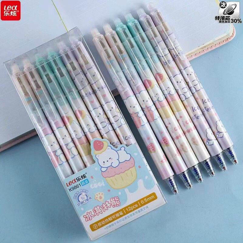 Bút gel bấm xoá được