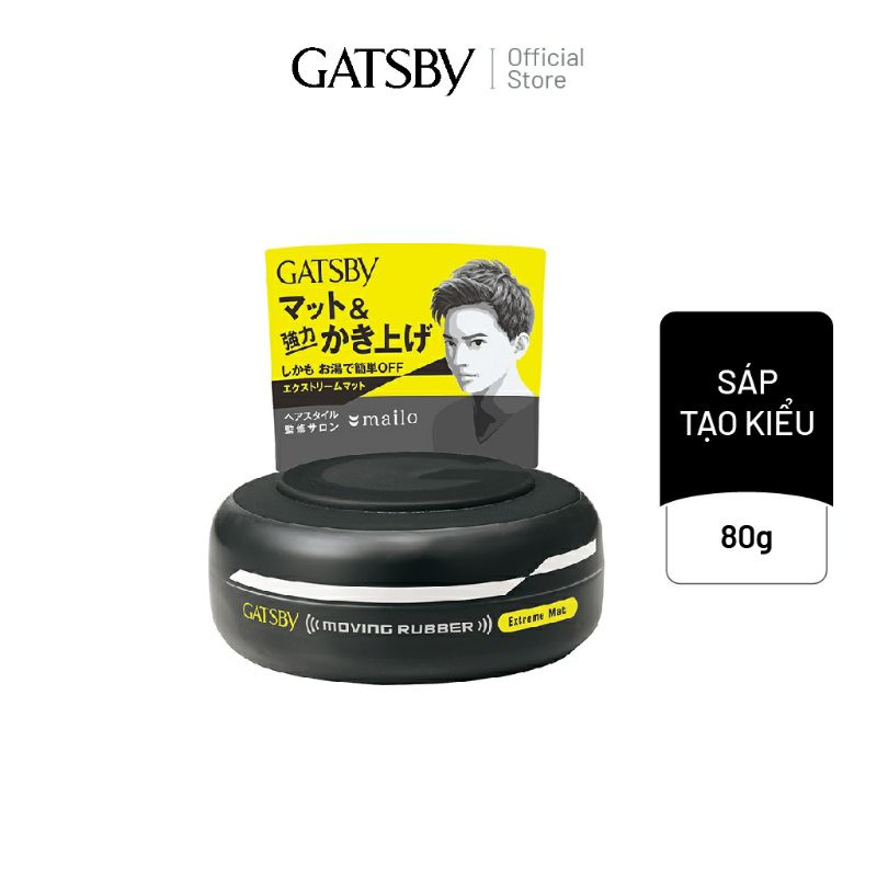 Wax vuốt tóc nam GASBY NỘI ĐỊA NHẬT 80G