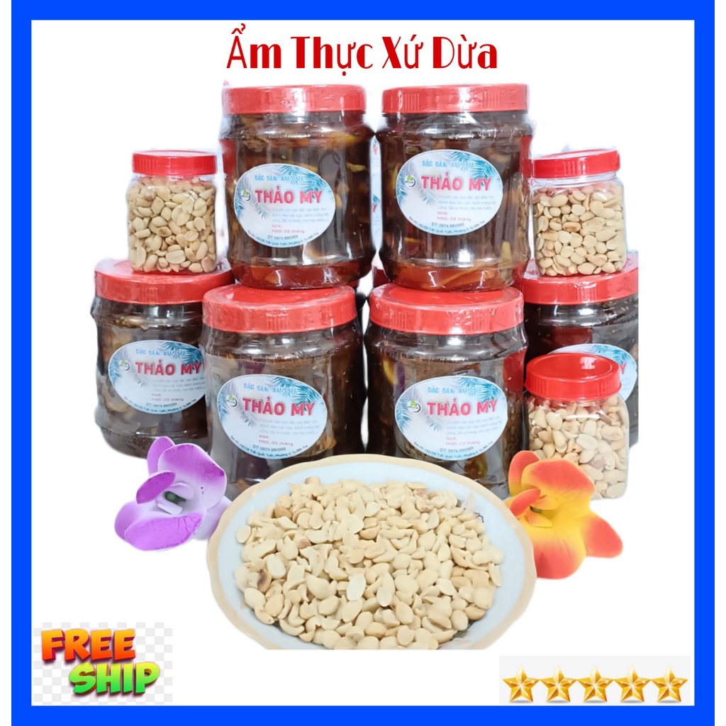 HỦ 1KG ME HẠT CỨNG NGÀO KHÓM MÈ RANG SIÊU NGON- BÁNH LÁ MƠ SHOP