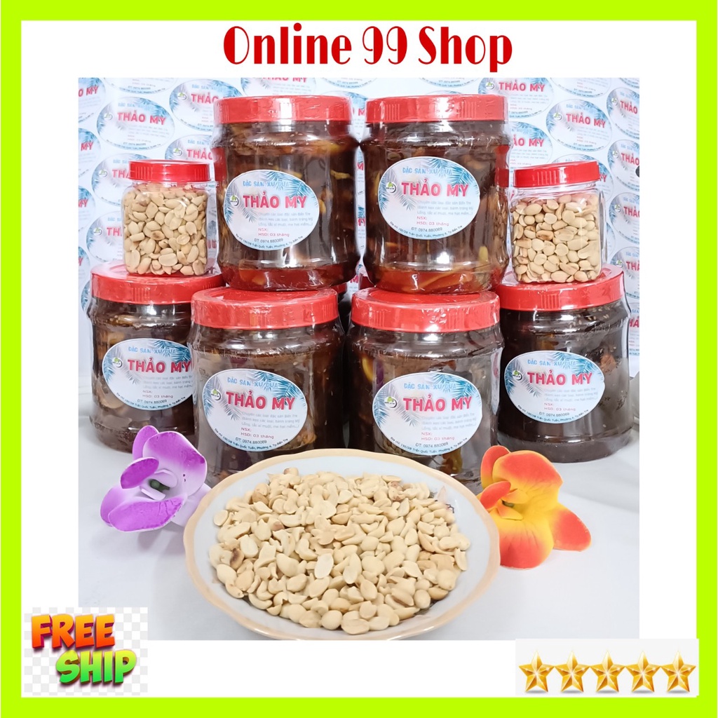 HỦ 1KG ME HẠT CỨNG NGÀO KHÓM MÈ RANG SIÊU NGON- BÁNH LÁ MƠ SHOP
