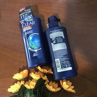 Dầu gội clear men bạc hà và bạc hà, hoa anh đào thái lan mẫu mới