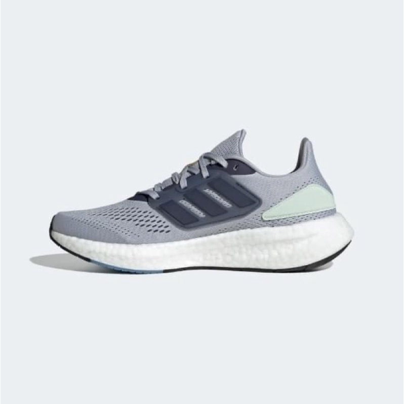 Giày adidas running pureboost xám xanh GX887