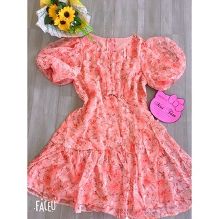 ĐẦM VOAN XINH FREESIZE<55kg