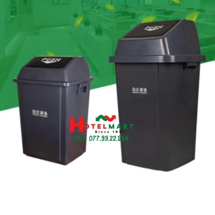 Thùng Rác Nhựa Nắp Lật Baiyun 25L/40L/60L/100L/