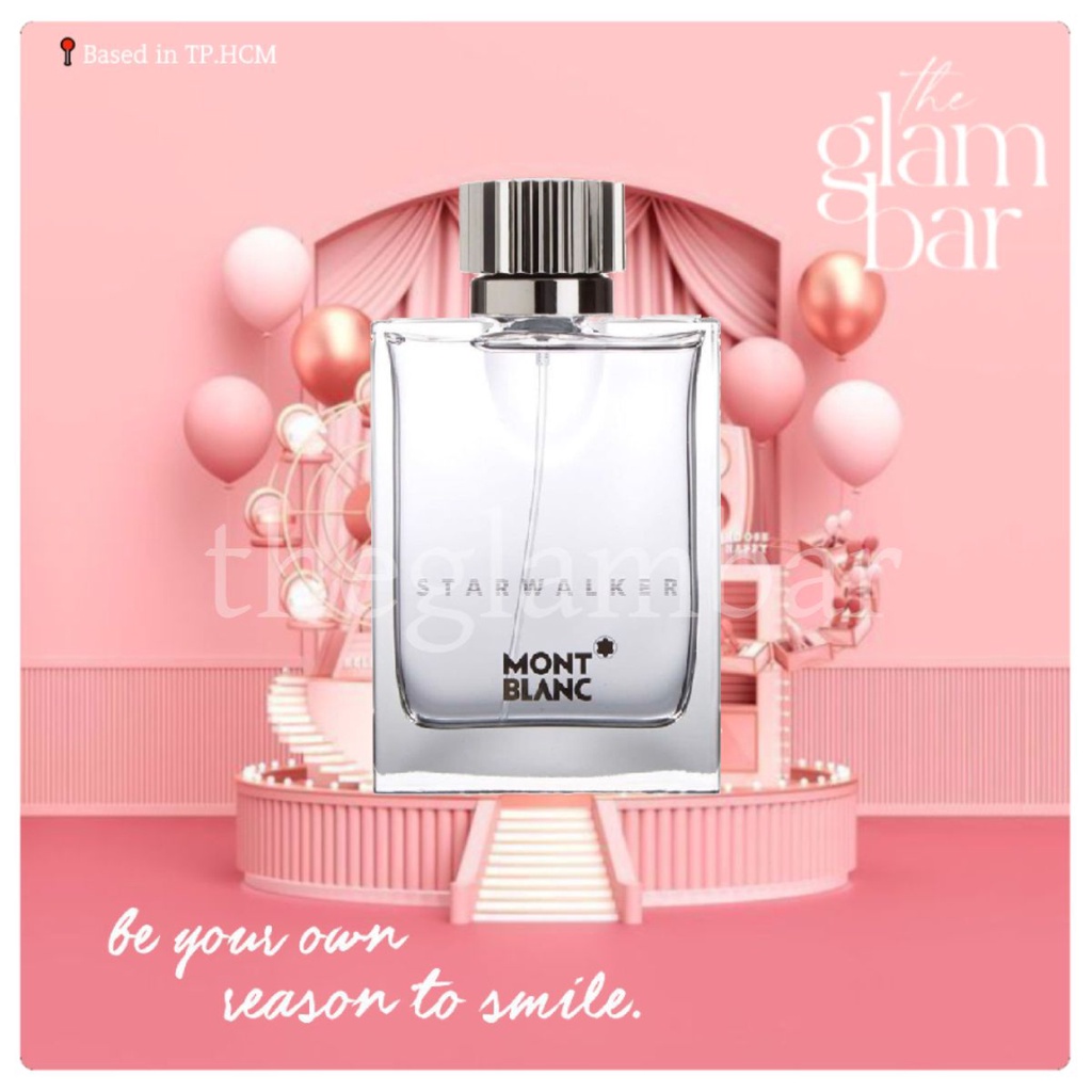𝐭𝐡𝐞𝐠𝐥𝐚𝐦𝐛𝐚𝐫 ★ Nước hoa mont blanc starwalker 5ml/10ml/20ml