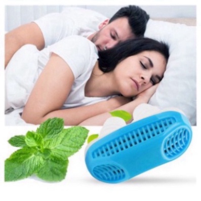 Dụng cụ chống ngáy ngủ 2 in 1, thiết bị hỗ trợ chống ngủ ngáy an toàn, có chế độ lọc không khí - MP2