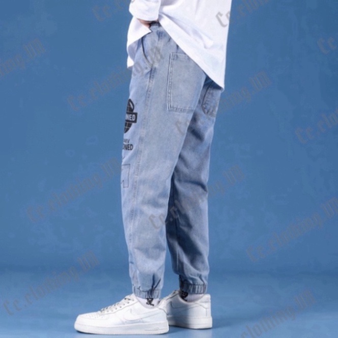 Quần jean nam jogger trơn , Jean Unisex giản dị dáng korea z01 A78 A58 a735 q8s a33 q6