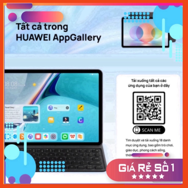 KHUYỄN MÃI Máy Tính Bảng HUAWEI MatePad | Màn hình 2K FullView | Cộng tác đa màn hình ( sale ) Miễn phí giao hàng . . .