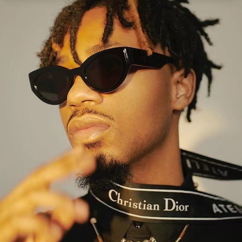 Kính Mát Mắt Mèo Phong Cách retro Thời Trang Cao Cấp