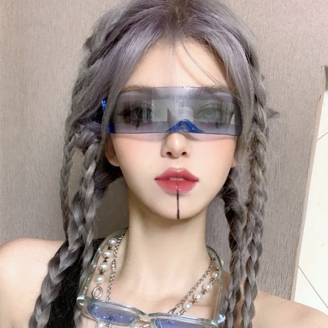 Kính Mát Hai Chiều Phong Cách Nhật Bản Cá Tính Cho Nam Nữ