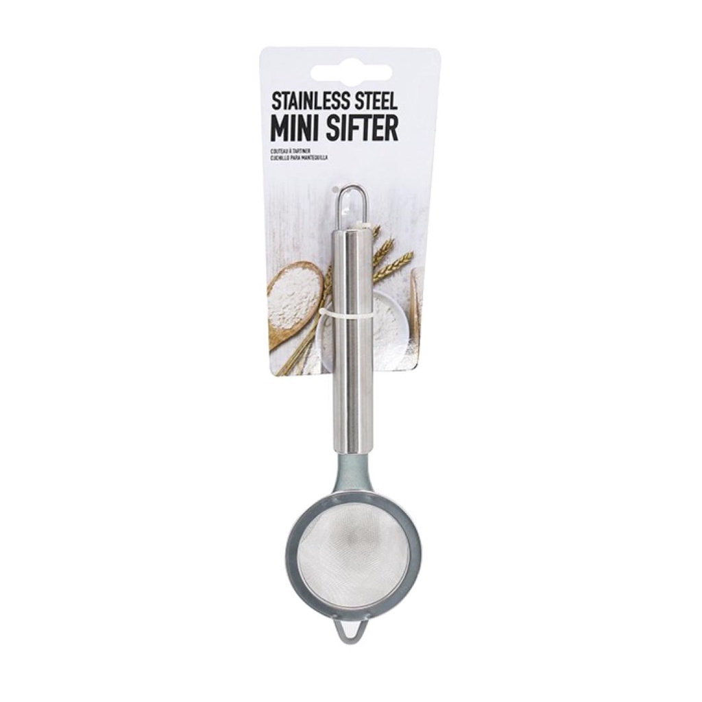 (COMBO 2) Đồ Rây Bột Cầm Tay Bằng Sắt, Stainless Steel Mini Sifter