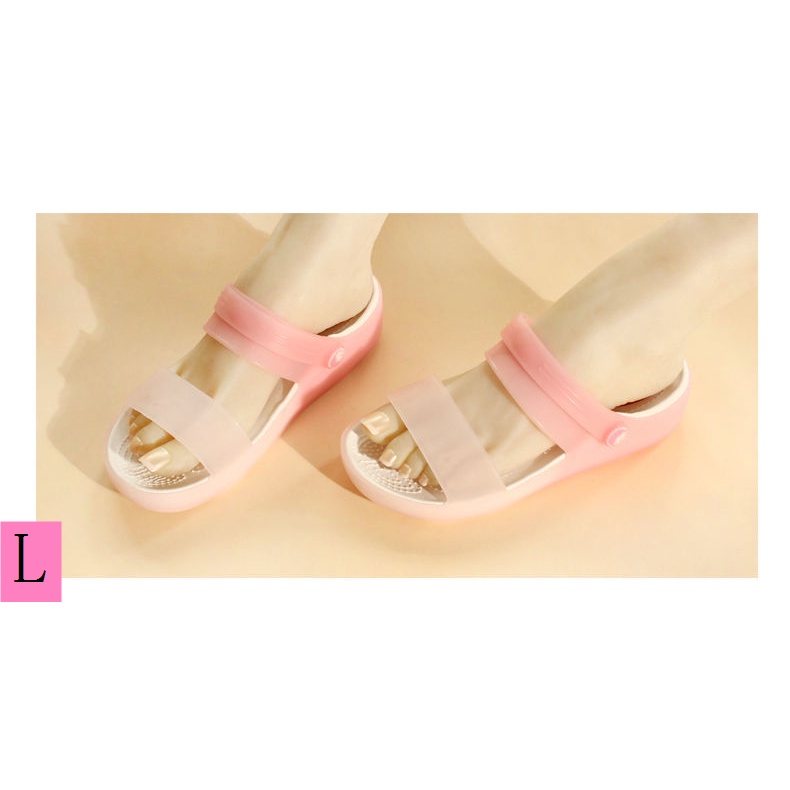 Dép Sandal Đế Xuồng Dày Hai Cách Mang Chống Trượt Mùa Hè 2023 Phong Cách Mới Cho Nữ