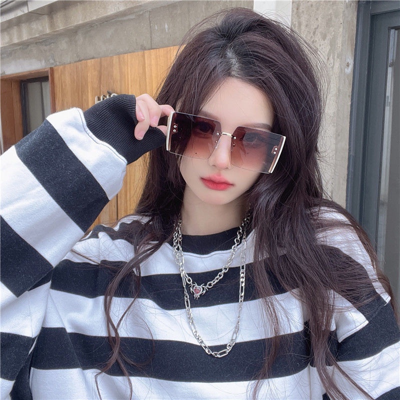 Kính Mát Thời Trang Hàn Quốc 2023 Mới Chất Lượng Cao Cho Nữ