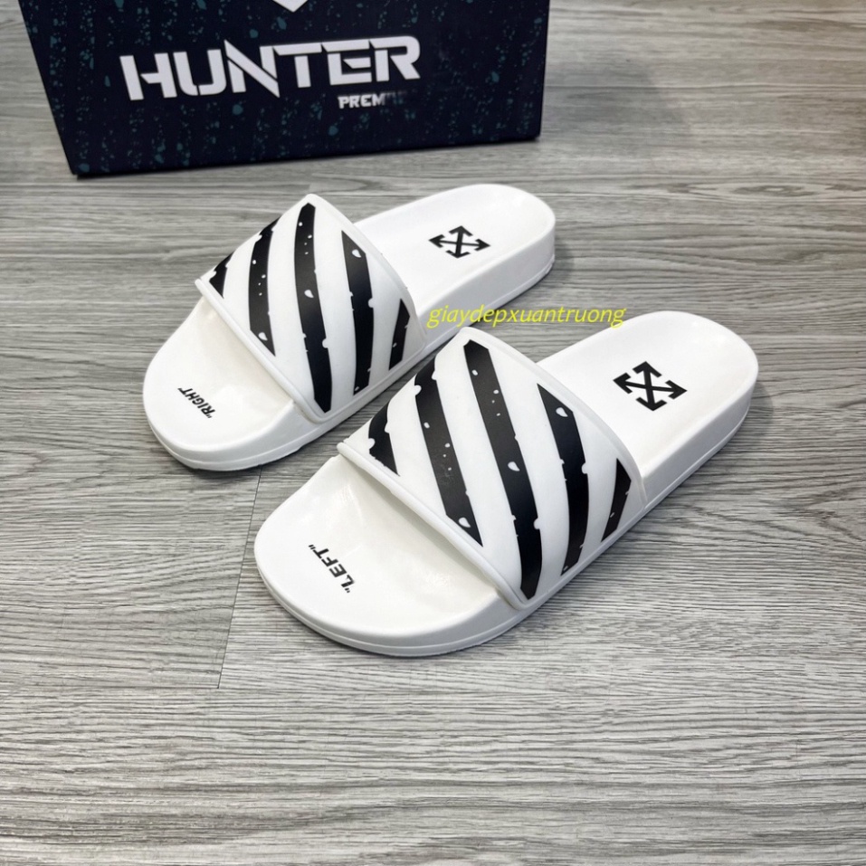 Dép nam OFF-WHITE cao cấp 3 màu, đế pu cao cấp, hot trend dép quai ngang đi cực êm chân hot trend 2022