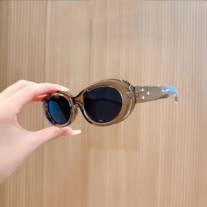 Kính mát nam nữ cao cấp, kính râm chống uv400 mắt dẹt C47 Jolie eyewear