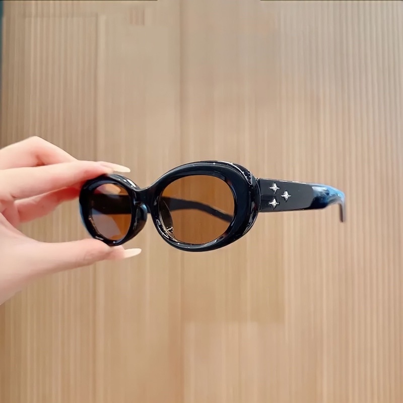 Kính mát nam nữ cao cấp, kính râm chống uv400 mắt dẹt C47 Jolie eyewear