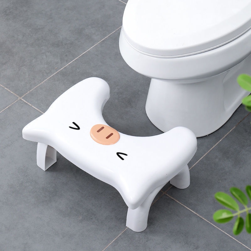Ghế Nhựa Kê Chân Khi Đi Vệ Sinh Dành Cho Mẹ Bầu Và Trẻ Em Có Thể Gấp Gọn Tiện Lợi