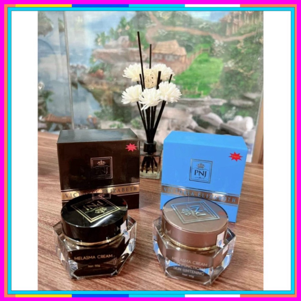 Bộ Kem Nám đêm ngày PNJ - Mua 2 hộp kem tặng 1 lọ Serum 10ml hồi phục Da Yếu trị giá 120k