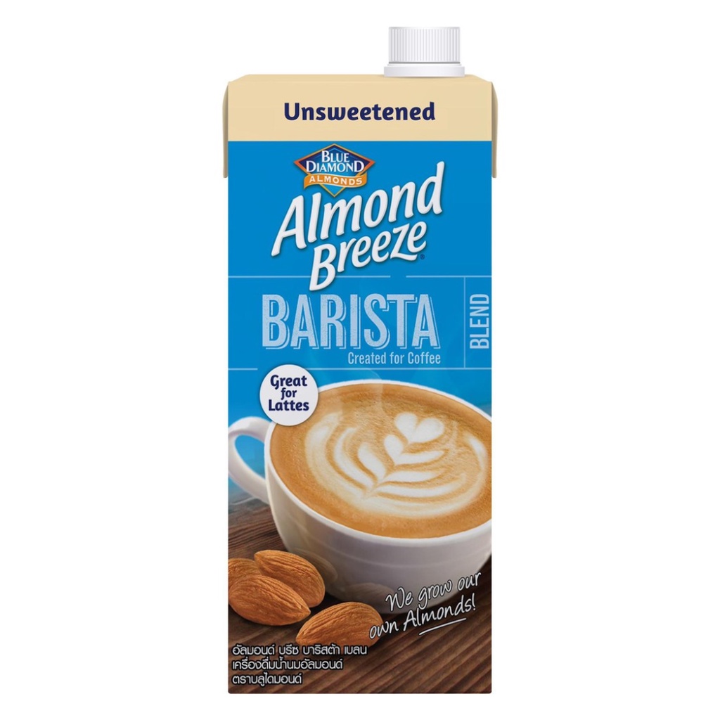 Sữa Hạnh Nhân Cho Pha Chế, Almond Breeze, Barista Blend, Unsweetened (946ml) - BLUE DIAMOND ALMONDS
