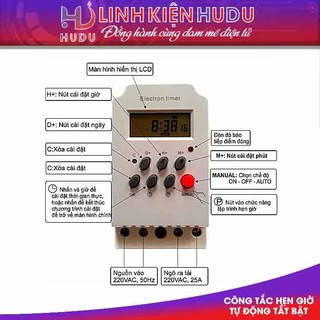 Bộ Timer hẹn giờ tắt bật tự động