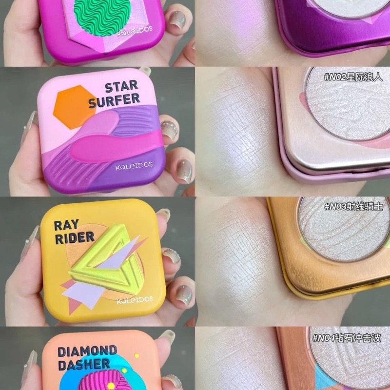 Phấn Bắt Sáng Kaleidos Tông Kim Cương Sáng Da Mịn Màng Tinh Tế