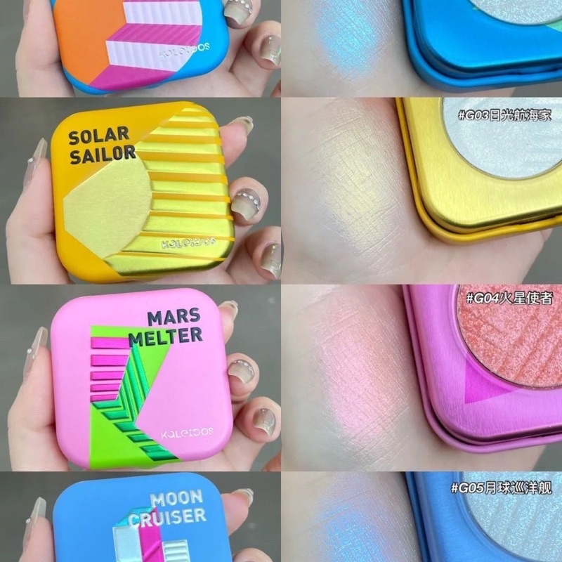 Phấn Bắt Sáng Kaleidos Tông Kim Cương Sáng Da Mịn Màng Tinh Tế