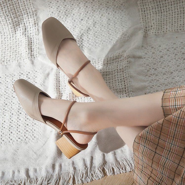 Dép Sandal Một Mảnh Đế Mềm Phong Cách Pháp Thời Trang Mùa Hè