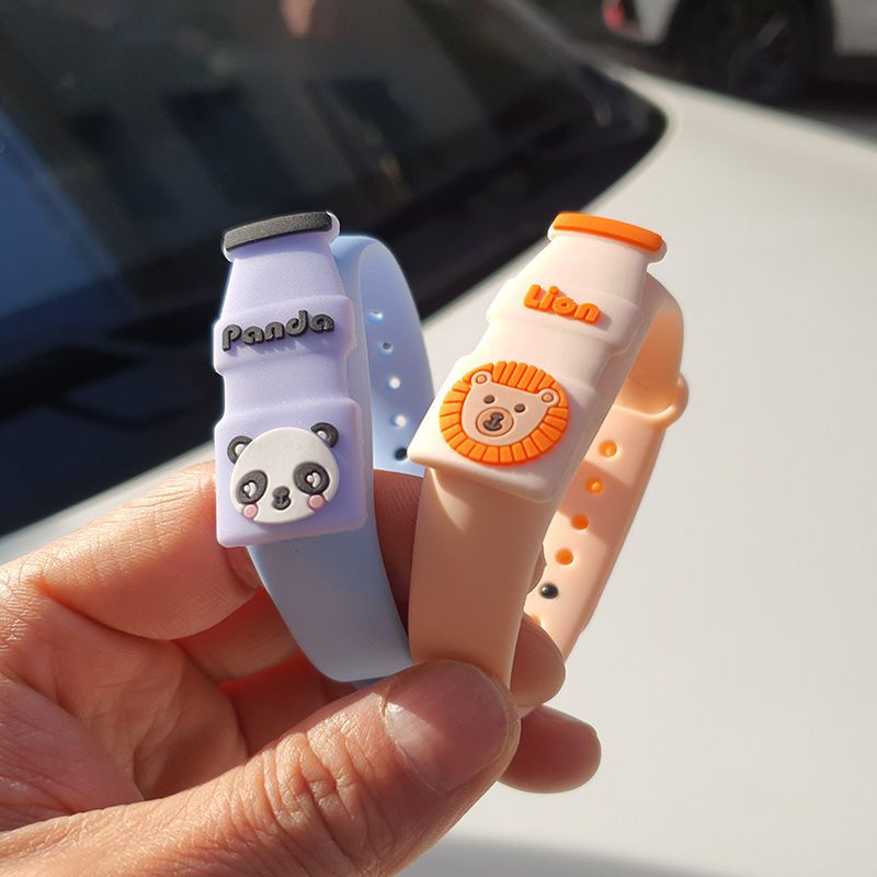 Vòng Đeo Tay Chống Muỗi Họa Tiết Hoạt Hình Dễ Thương Cho Bé Và Người Lớn