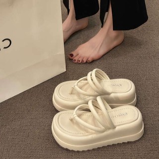 Dép nữ đế cao Dép xỏ ngón đế dày