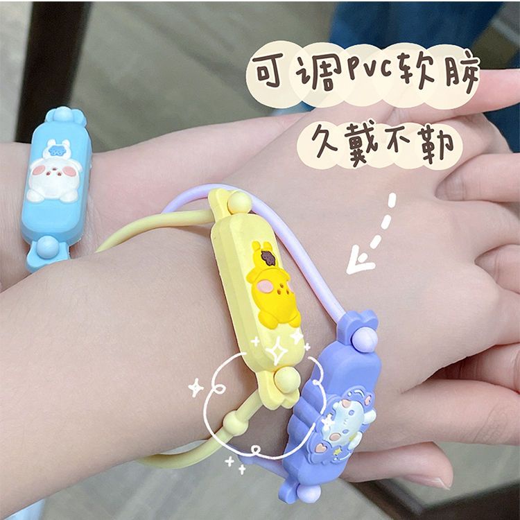 Vòng Đeo Tay Chống Muỗi Hình Hoạt Hình Dễ Thương Cho Người Lớn Và Trẻ Em