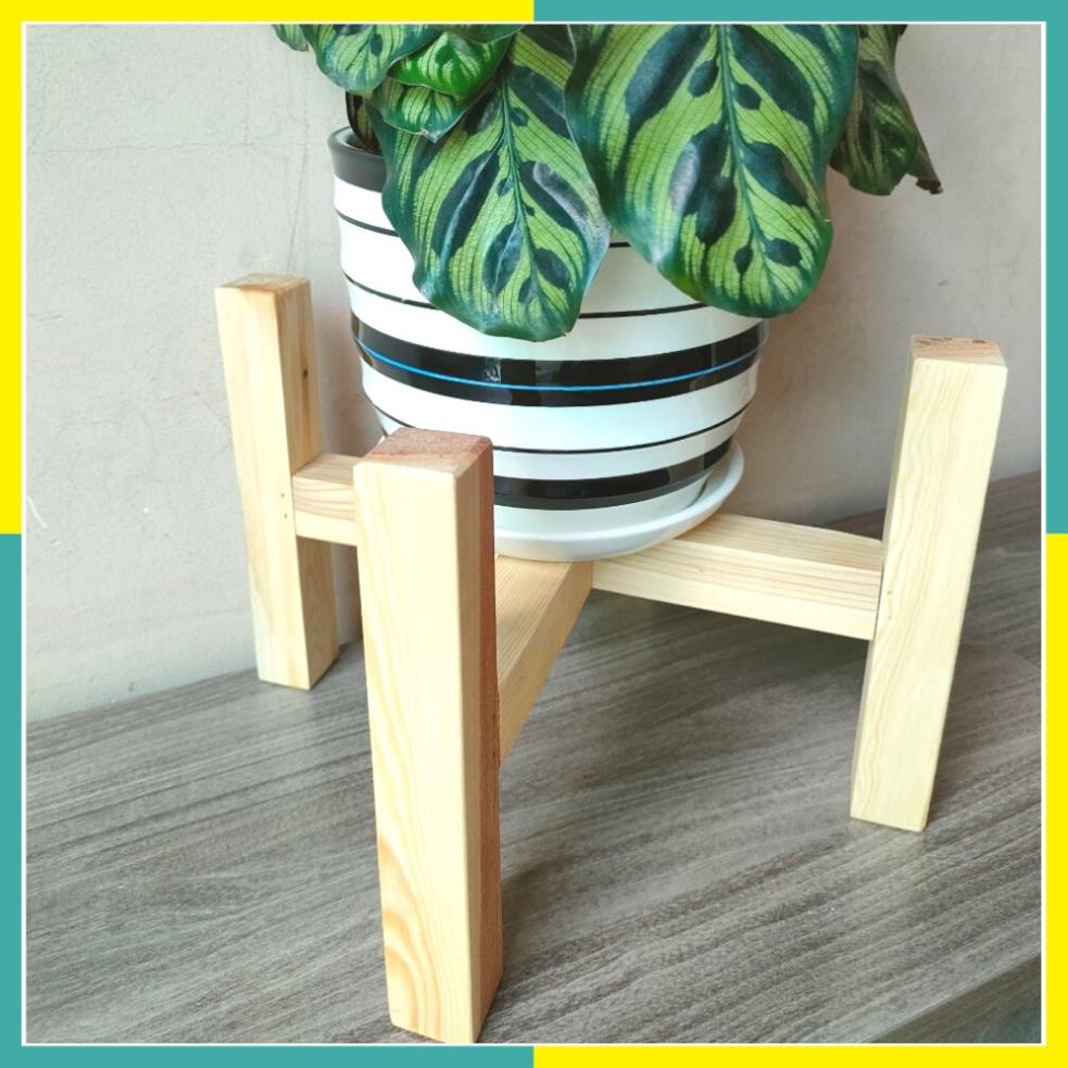 [Combo 5] Đôn gỗ kê chậu cây trong nhà, chân để cây cảnh trang trí nhà cửa tiện lợi, đẹp mắt HCM