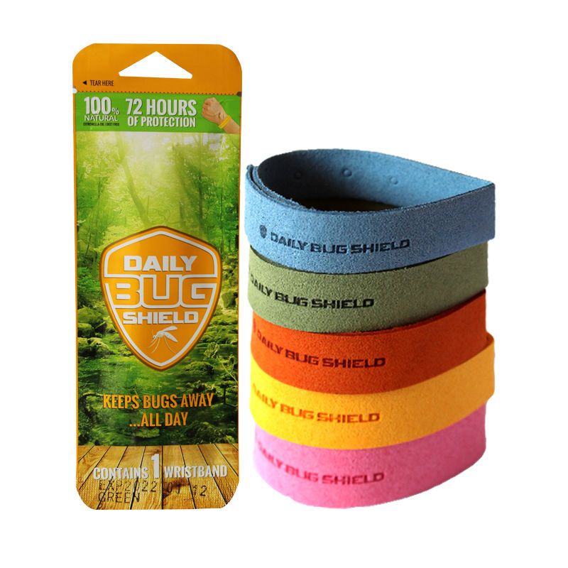 Vòng Đeo Tay Chống Muỗi Bằng Sợi fiber Dành Cho Trẻ Em Và Người Lớn