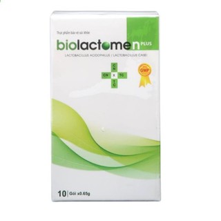 Men vi sinh Biolactomen Plus hỗ trợ hoàn thiện hệ tiêu hoá chống táo bón tiêu chảy bệnh dạ dày trị biếng ăn