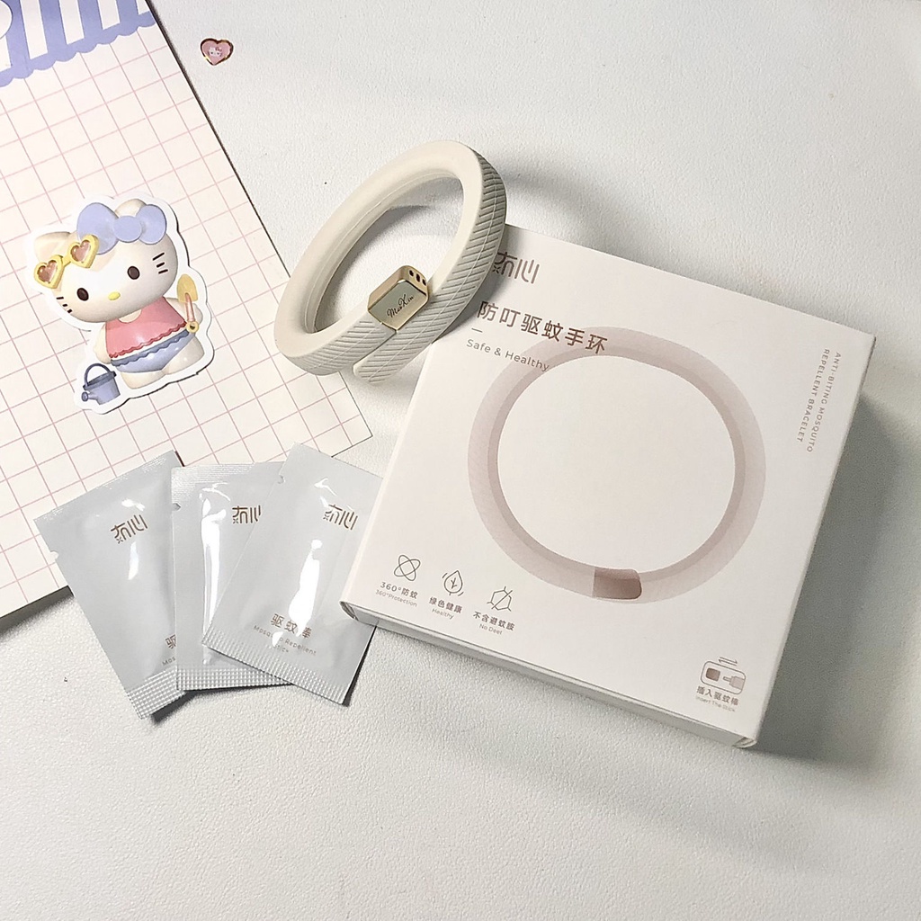 Vòng Đeo Tay Chống Muỗi Không Tránh Trái Tim Dành Cho Trẻ Em Và Người Lớn