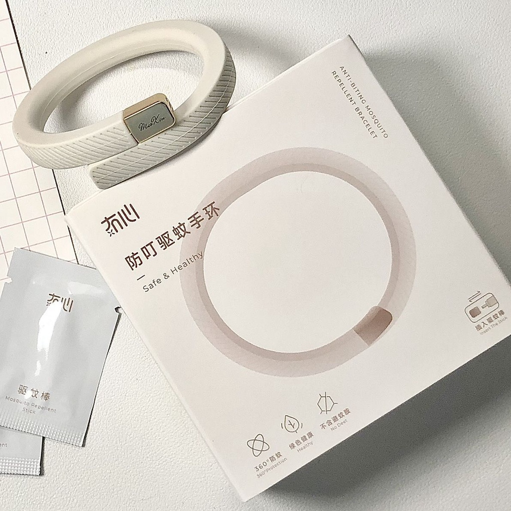 Vòng Đeo Tay Chống Muỗi Không Tránh Trái Tim Dành Cho Trẻ Em Và Người Lớn