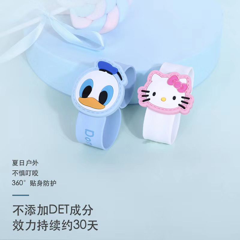 Vòng Đeo Tay Đuổi Muỗi Hình Hoạt Hình Dễ Thương Cho Người Lớn Và Trẻ Em