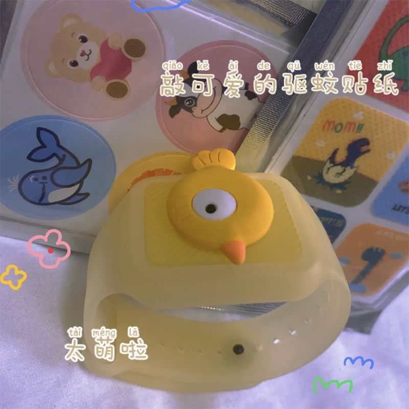 Vòng Đeo Tay Chống Muỗi Họa Tiết Hoạt Hình Dễ Thương Cho Nữ