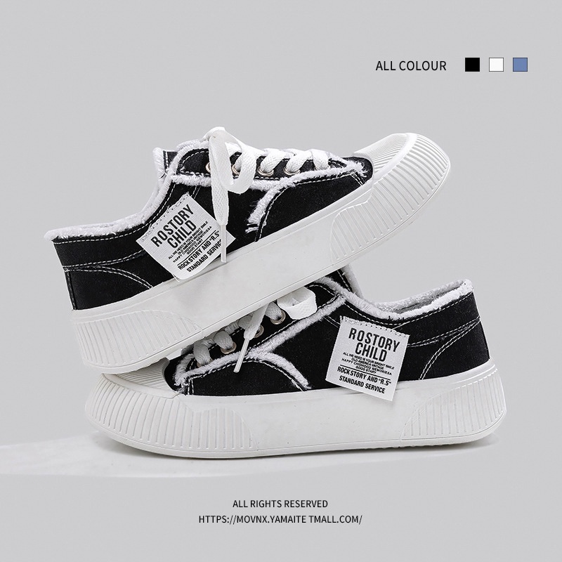 Giày Thể Thao Bằng Vải Canvas Đế Dày Thoáng Khí Phong Cách Mới Dép thời trang nữ