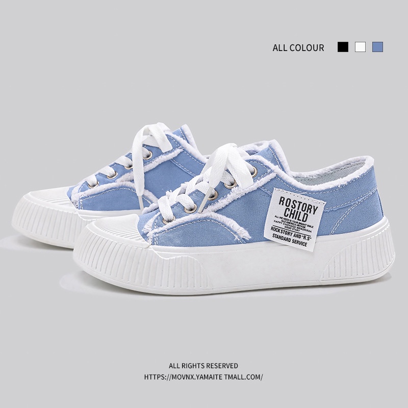 Giày Thể Thao Bằng Vải Canvas Đế Dày Thoáng Khí Phong Cách Mới Dép thời trang nữ