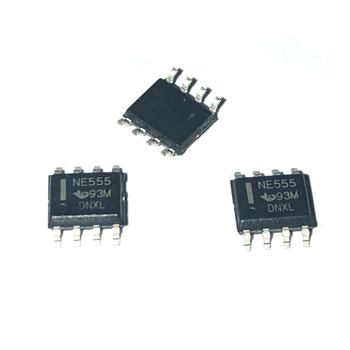 IC tạo xung NE555 SOP8 NE555N  IC chân dán